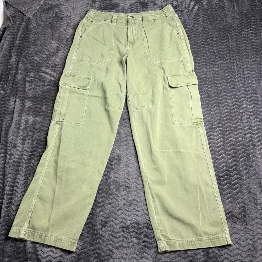 Billabong Women’s Cargo Pants Size 28 WalkAlong Green Utility Military